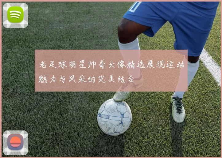 老足球明星帅哥头像精选展现运动魅力与风采的完美结合