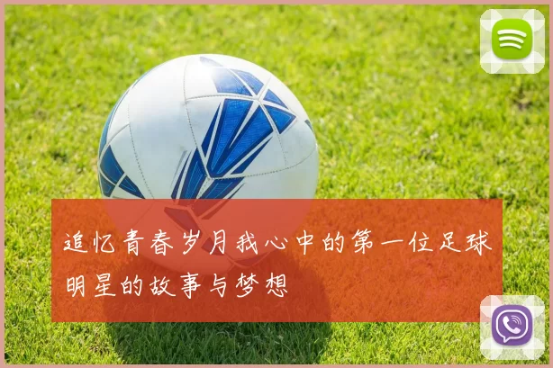 追忆青春岁月我心中的第一位足球明星的故事与梦想